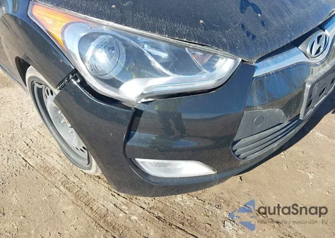 2017 Hyundai Veloster z USA, uszkodzony, nr VIN KMHTC6AD1HU316726